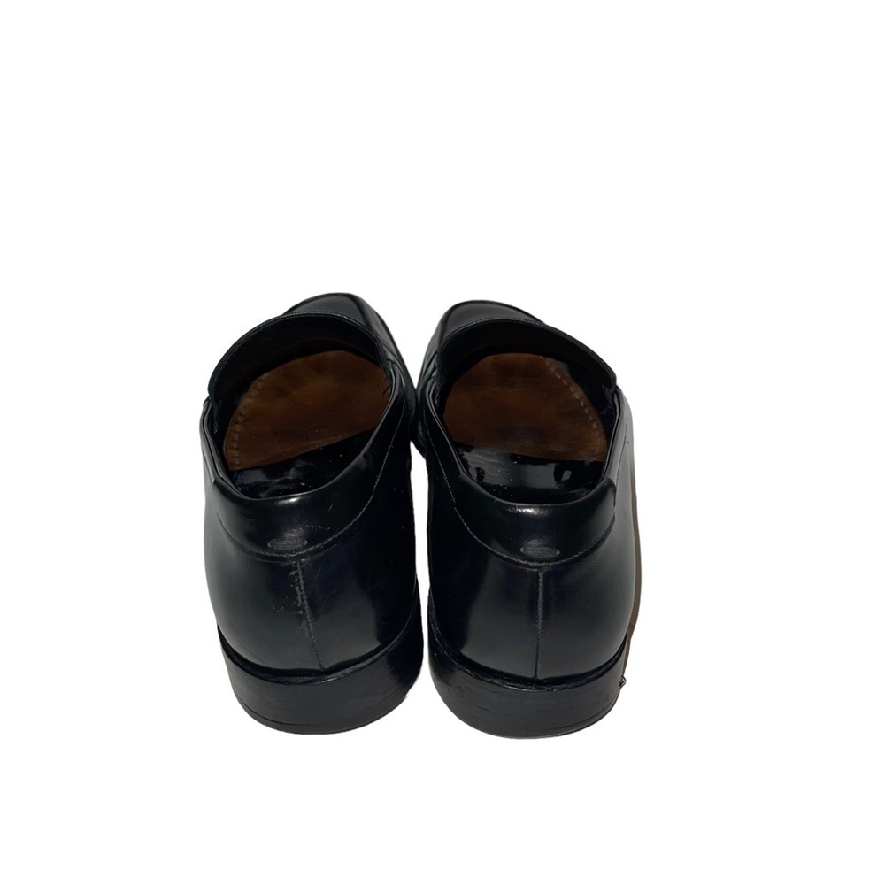 Prada Leather Dress Loafers Man Shoes Size 10 - Picture 5 of 10